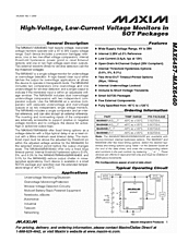 DataSheet MAX6459 pdf